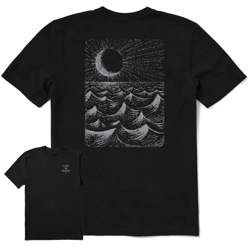 Men's Moonwaver Short Sleeve Crusher-LITE Tee sold by Life is Good