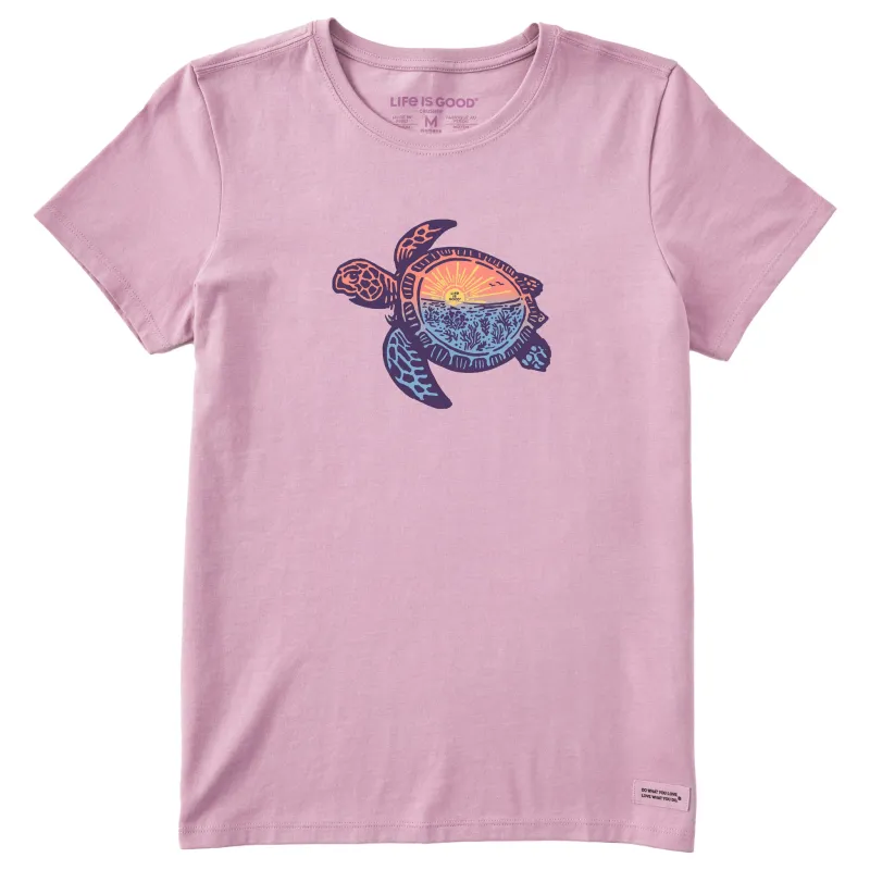 Women's Beach Turtle Sealife Short Sleeve Tee made by Life is Good