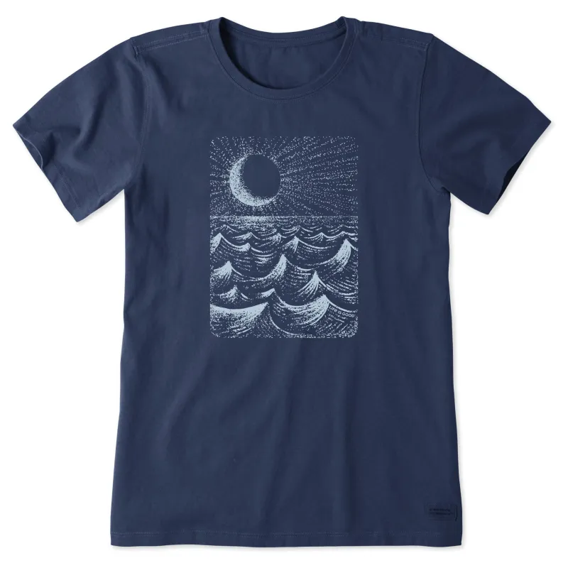 Women's Moonwaver Short Sleeve Tee sold by Life is Good