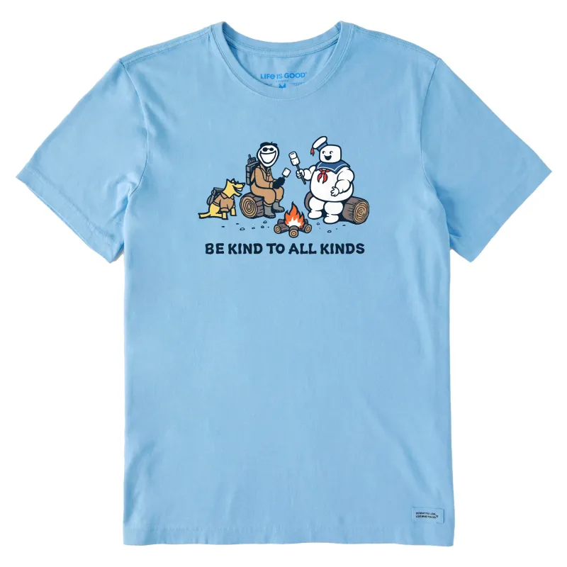 Men's Be Kind to All Kinds Buster Jake Short Sleeve Tee sold by Life is Good