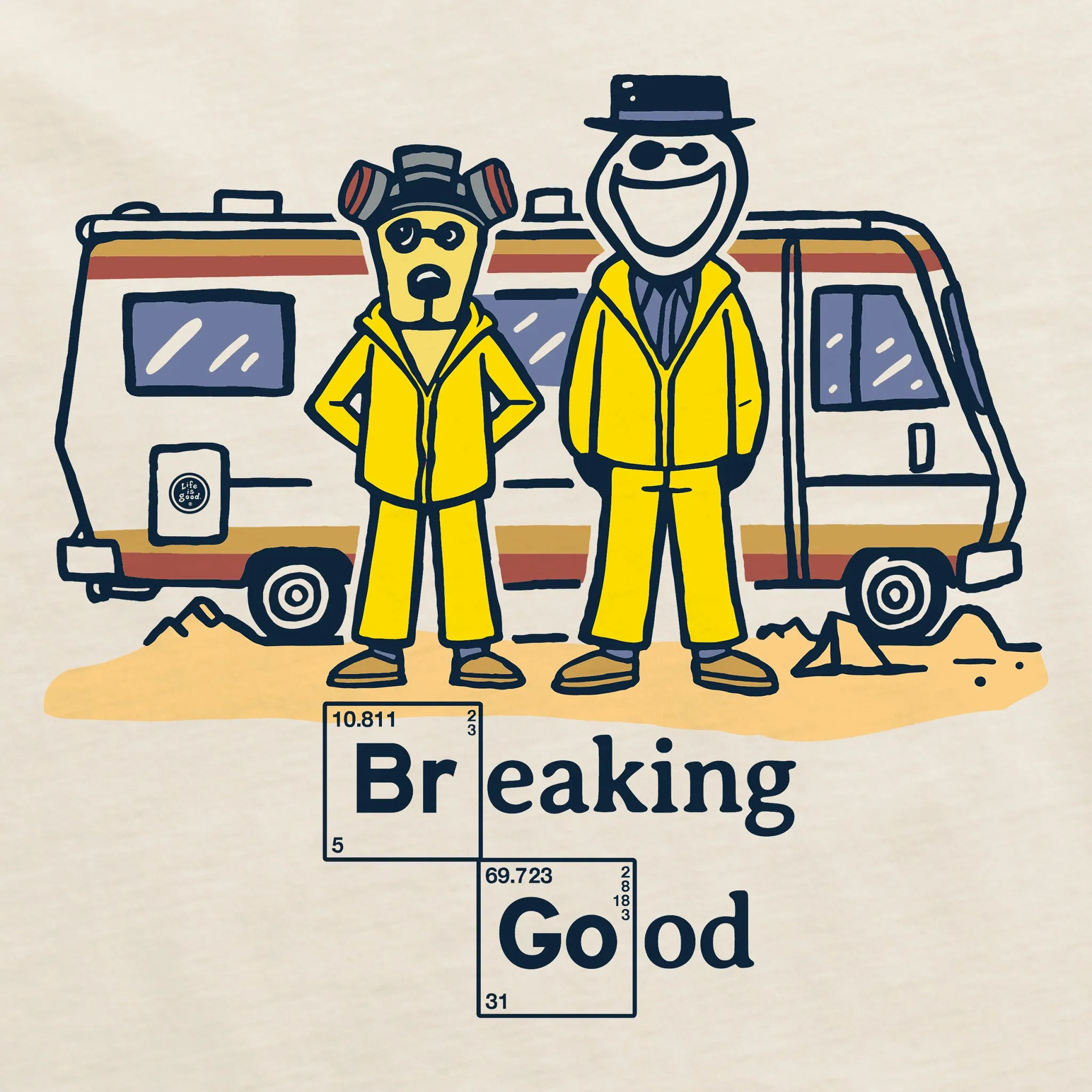 Women's Breaking Good Short Sleeve Crusher Tee sold by Life is Good product image thumbnail 2