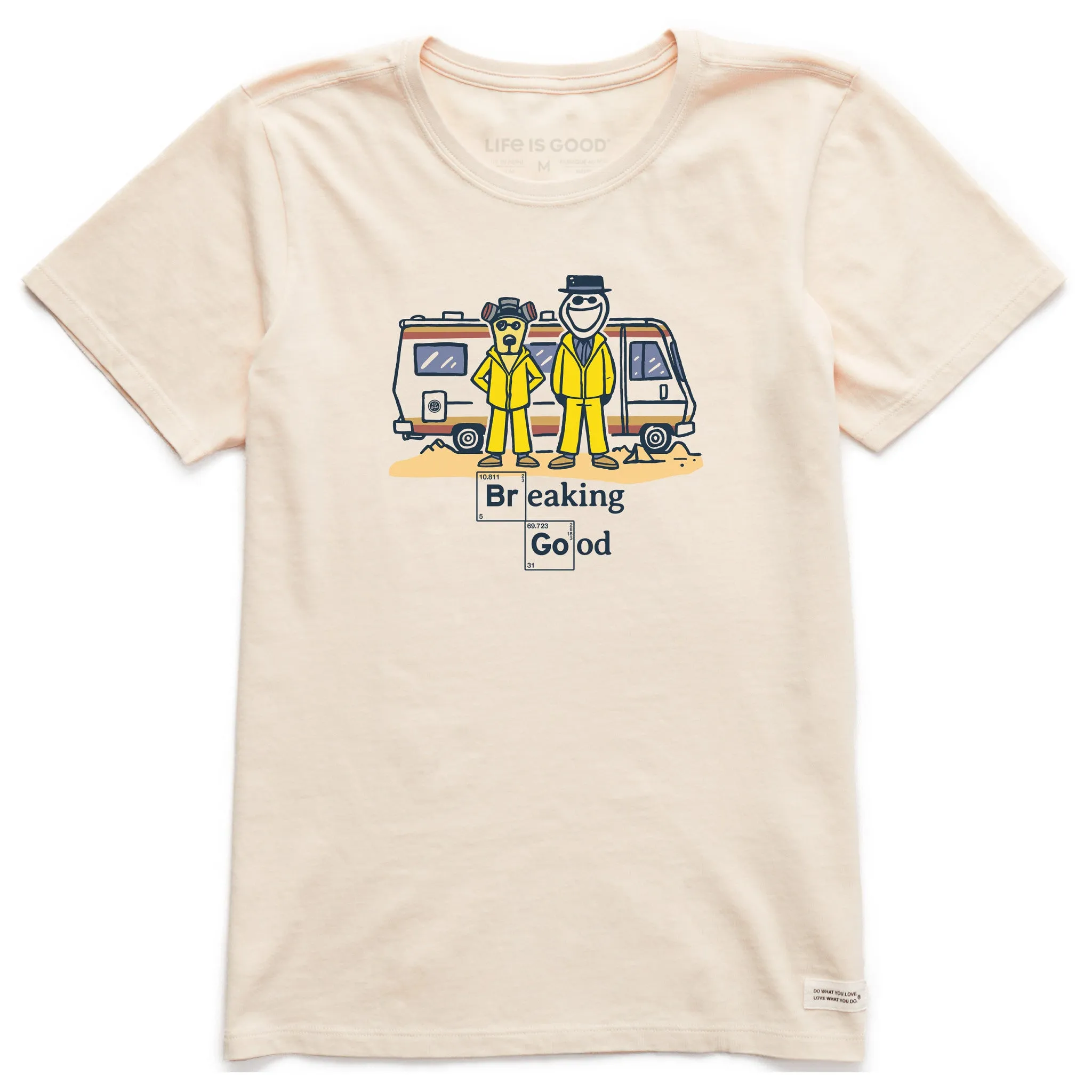 Women's Breaking Good Short Sleeve Crusher Tee sold by Life is Good product image thumbnail 3