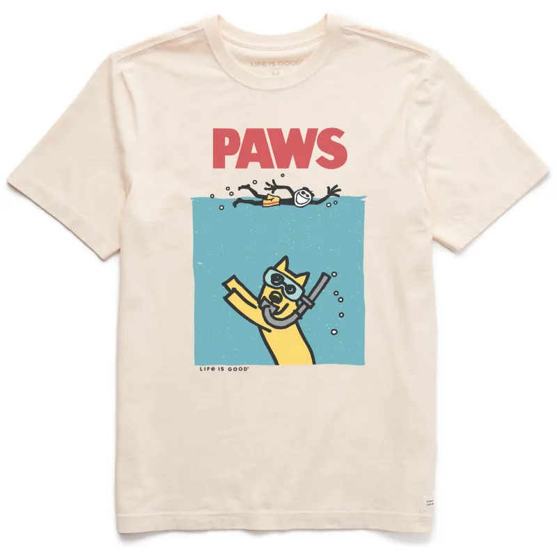 Men's Paws Rocket Short Sleeve Tee sold by Life is Good