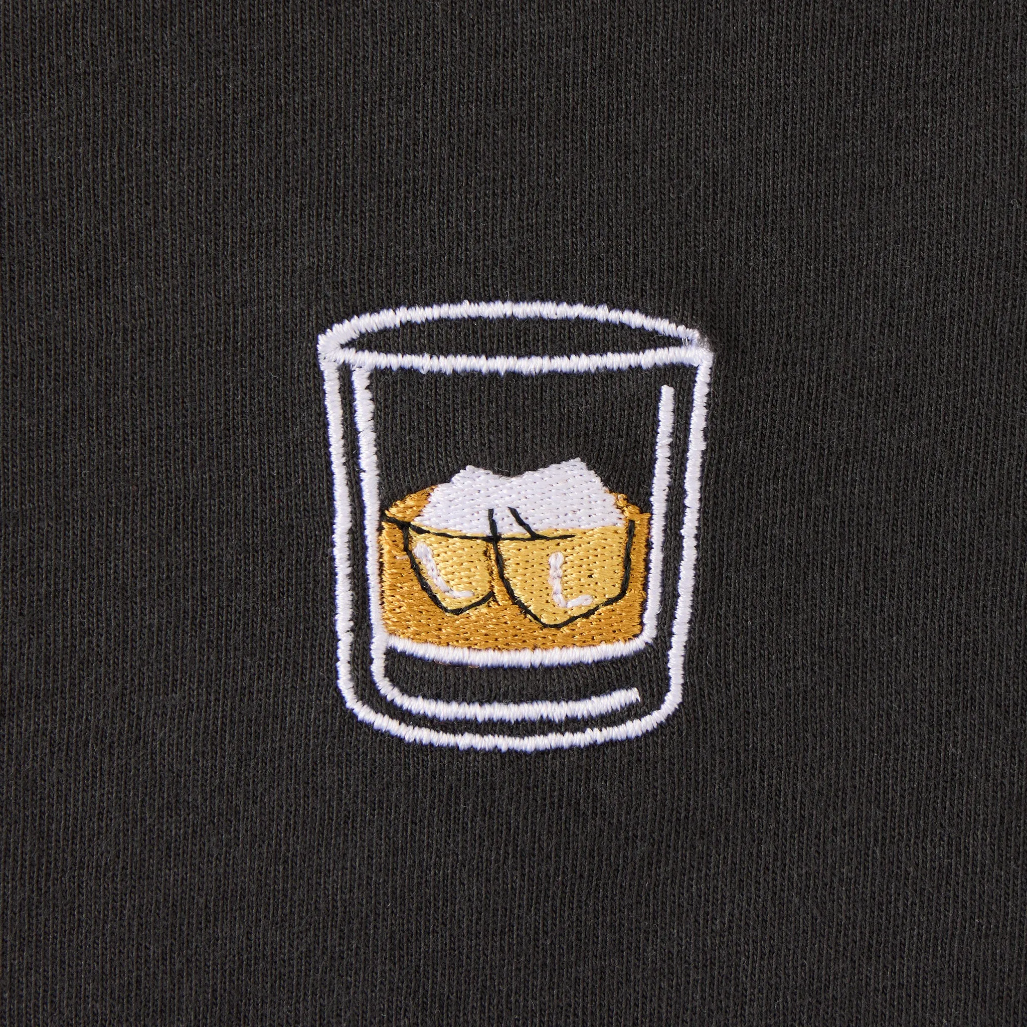 Men's Embroidered Whiskey Glass Short Sleeve Crusher Tee sold by Life is Good product image thumbnail 2