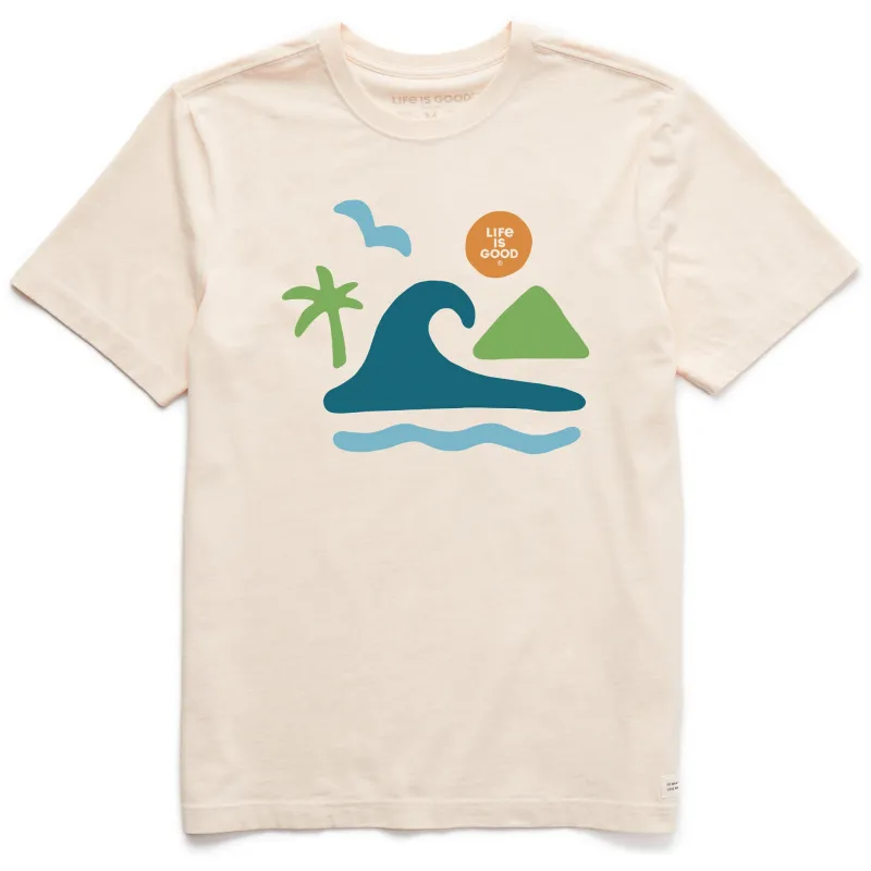 Men's The Beach Short Sleeve Crusher Tee sold by Life is Good