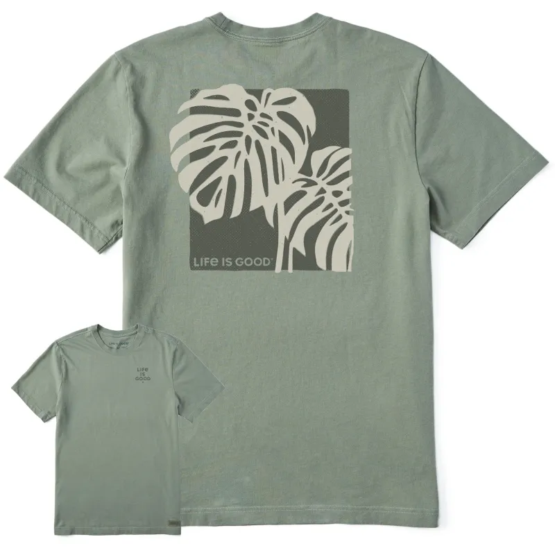 Men's Two Leaves Short Sleeve Tee sold by Life is Good