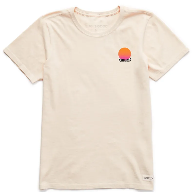 Women's Summer! Short Sleeve Crusher Tee sold by Life is Good