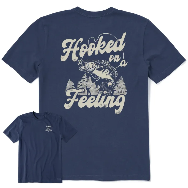 Men's Hooked on a Feeling Short Sleeve Tee sold by Life is Good