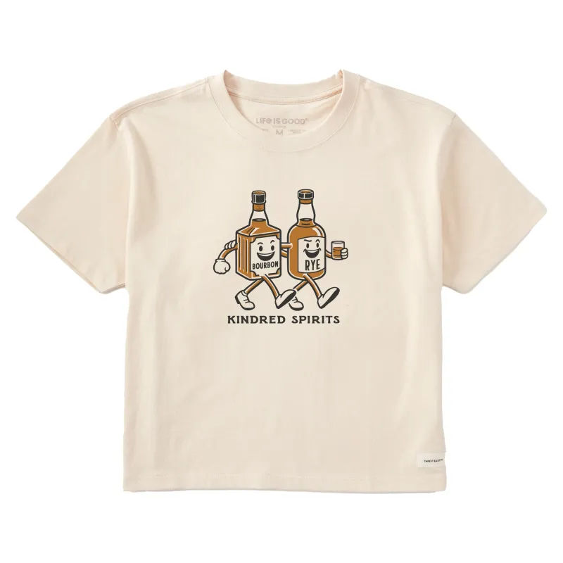 Women's Kindred Spirits Short Sleeve Crusher Boxy Tee sold by Life is Good