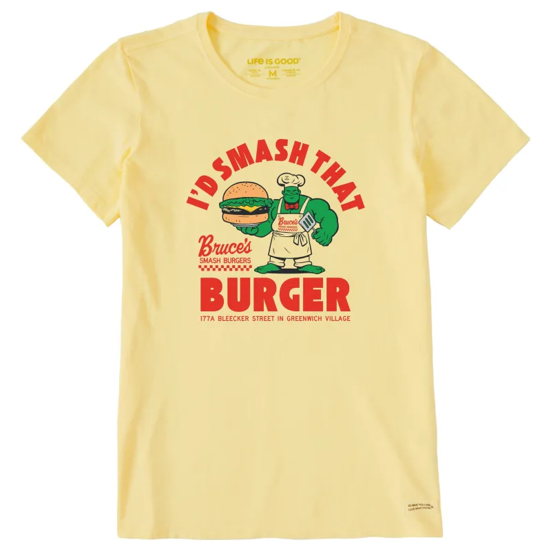 Women's I'd Smash That Short Sleeve Tee sold by Life is Good