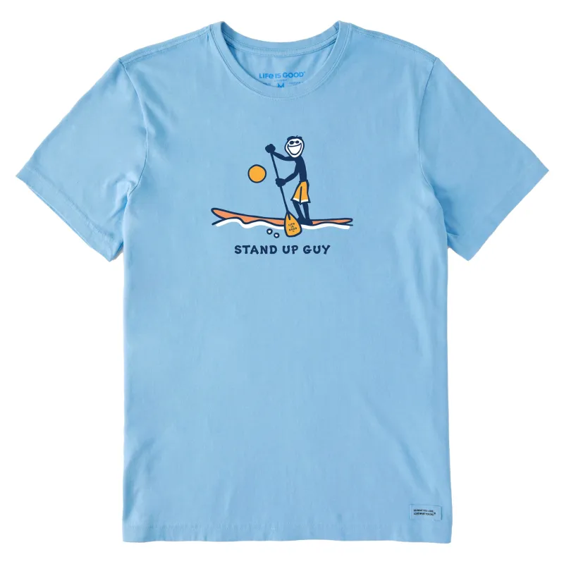 Men's Stand Up Guy Short Sleeve Tee sold by Life is Good