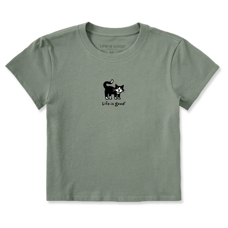 Women's Tuxedo Al Mini Crusher-LITE Shrunken Tee sold by Life is Good