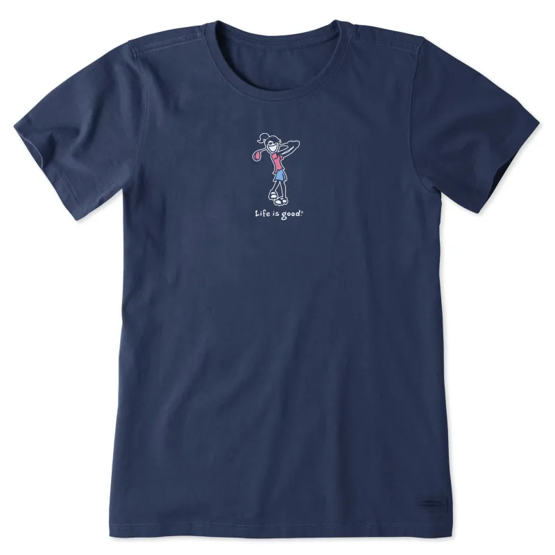 Women's Jackie Golf Short Sleeve Crusher Tee made by Life is Good