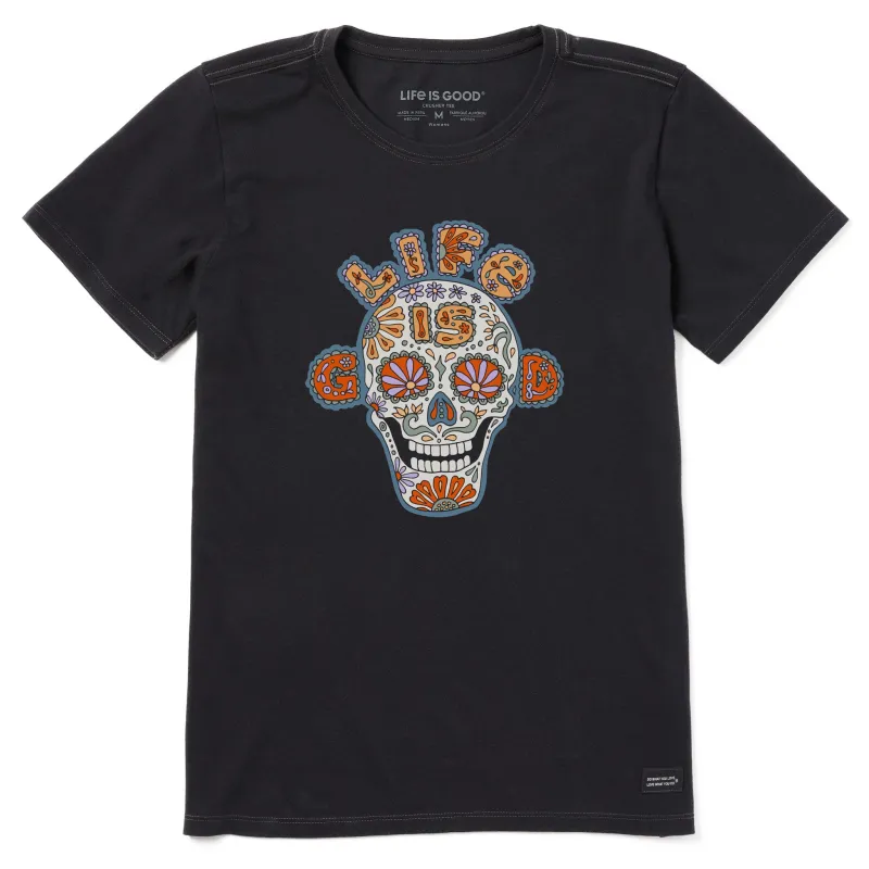 Women's Skull Short Sleeve Crusher Tee sold by Life is Good