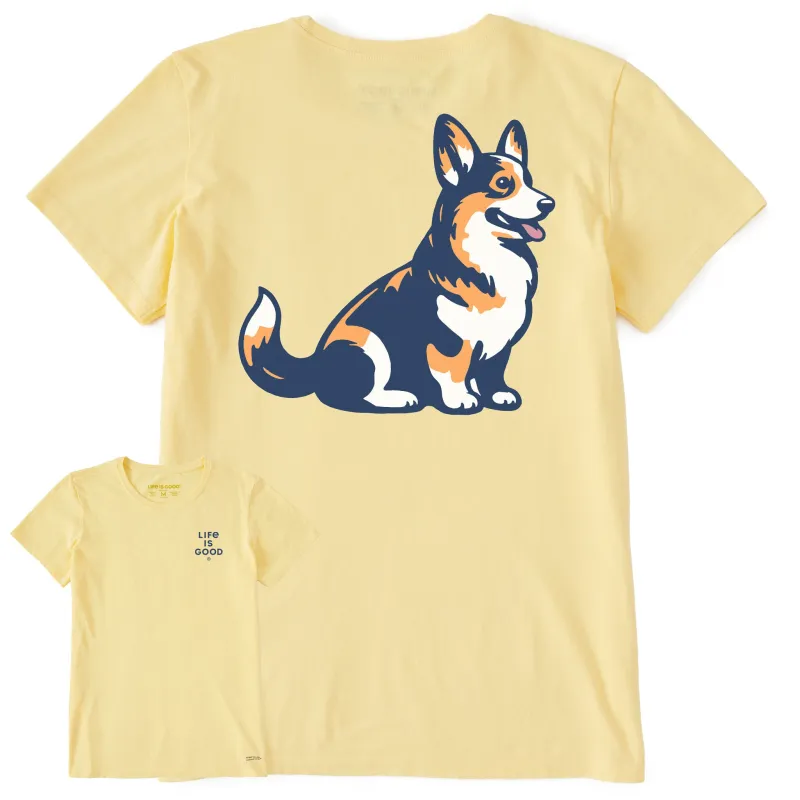 Women's Corgi Short Sleeve Tee made by Life is Good