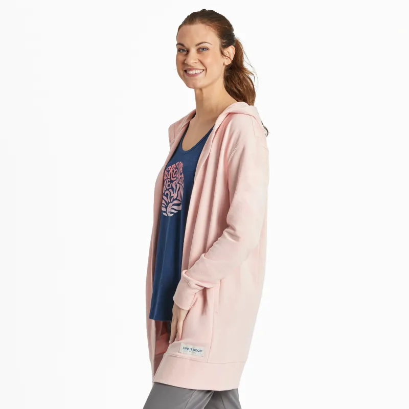 Women's LIG Tonal Horizontal Beyond Hip French Terry Tunic sold by Life is Good