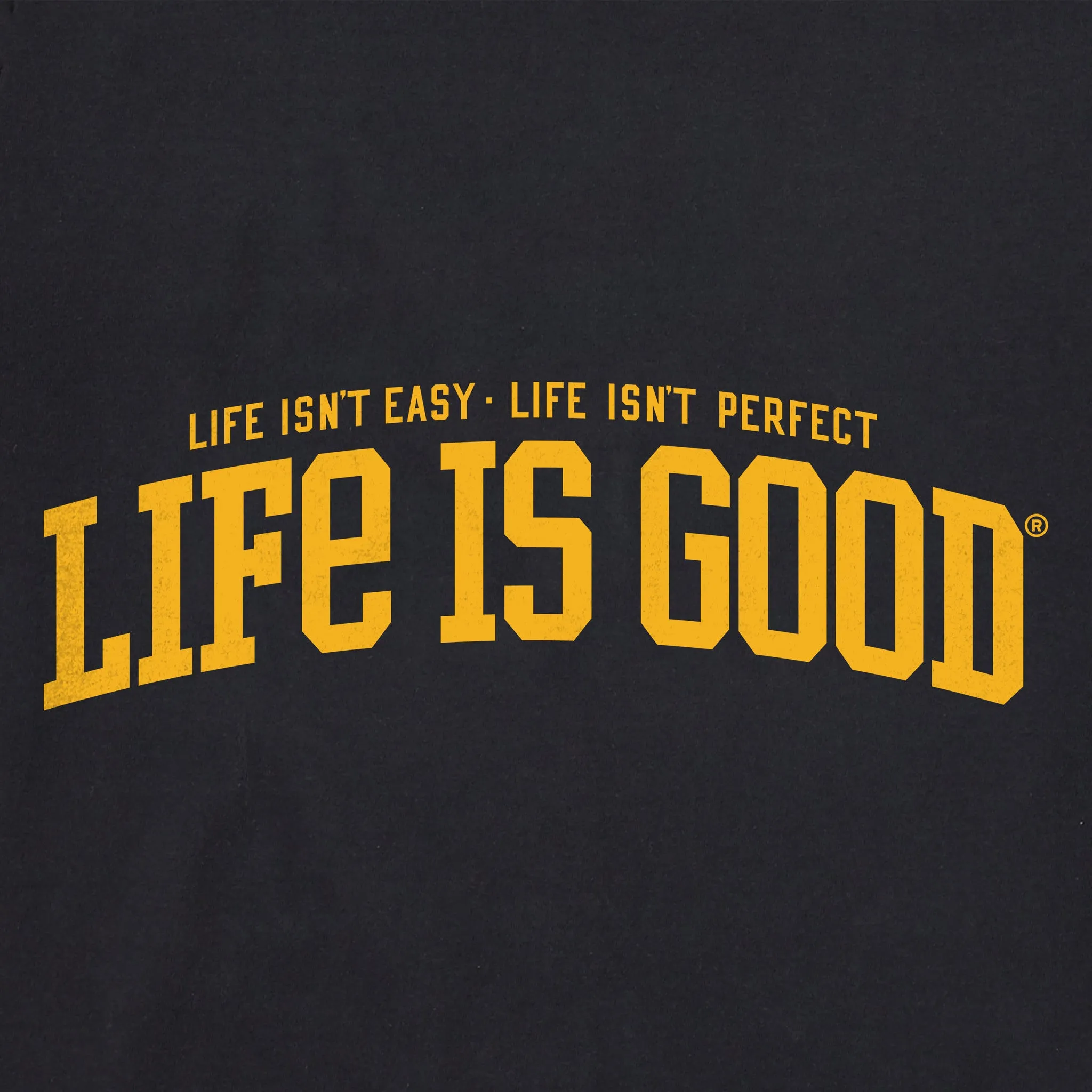 Women's Branded Athletic Life Isnt Easy Simply True Crew sold by Life is Good product image thumbnail 2