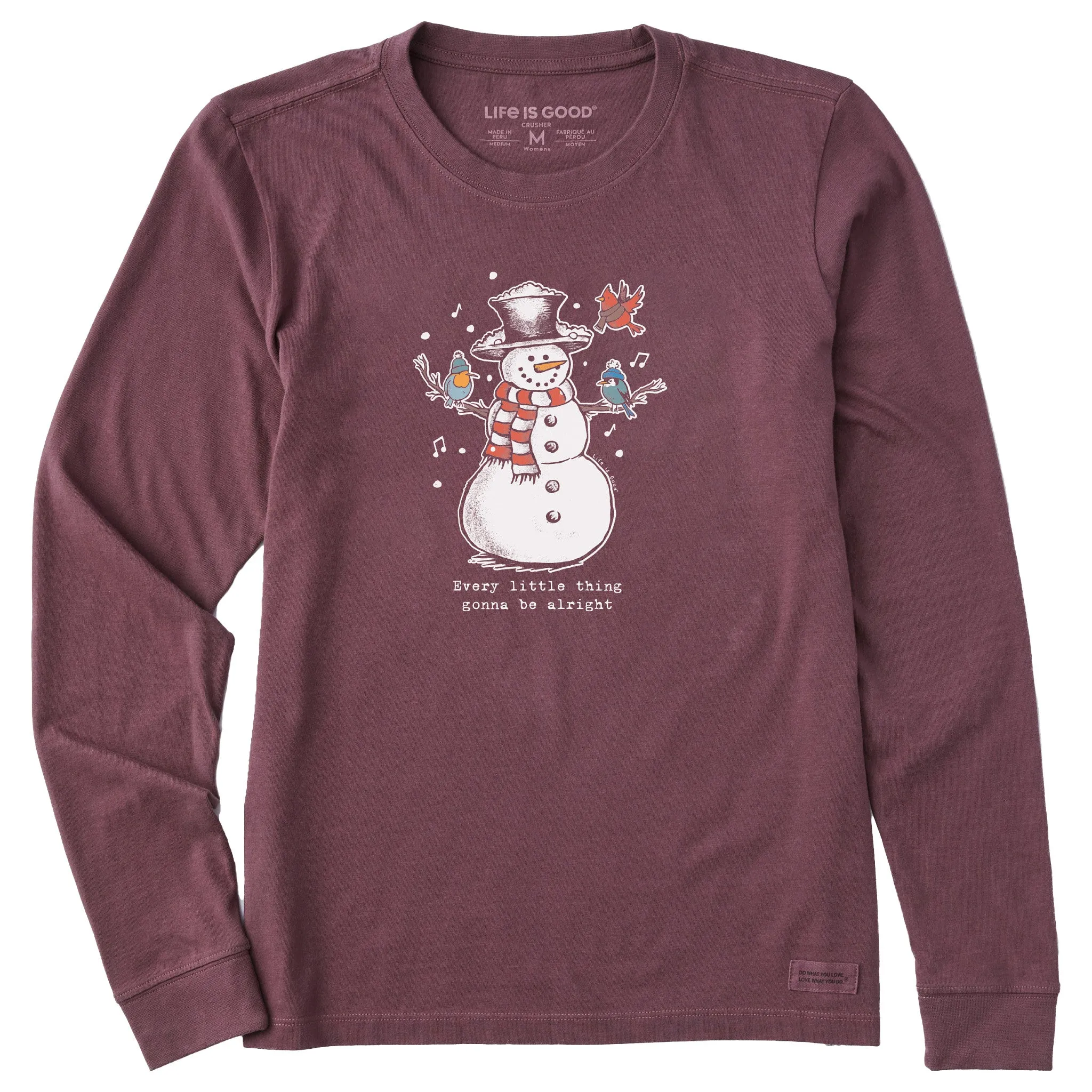 Women's Every Little Thing Showman Long Sleeve Crusher Tee sold by Life is Good product image thumbnail 5