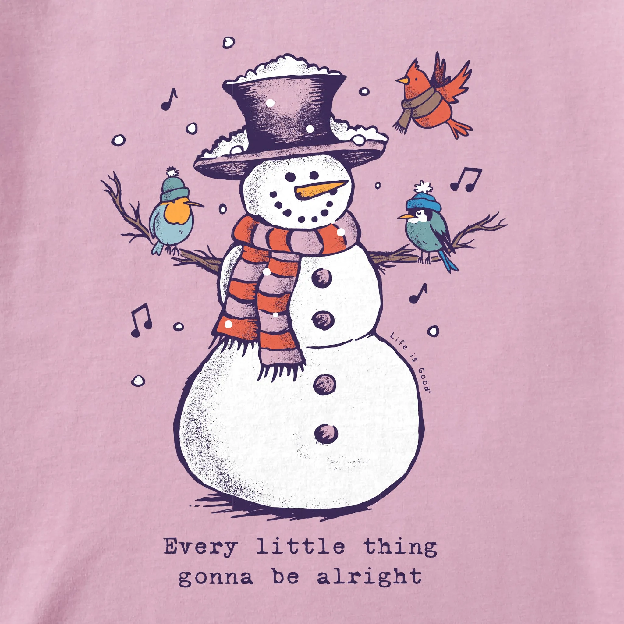 Women's Every Little Thing Showman Long Sleeve Crusher Tee sold by Life is Good product image thumbnail 2