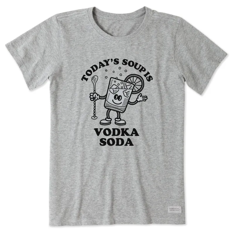 Women's Vodka Soup Short Sleeve Tee sold by Life is Good