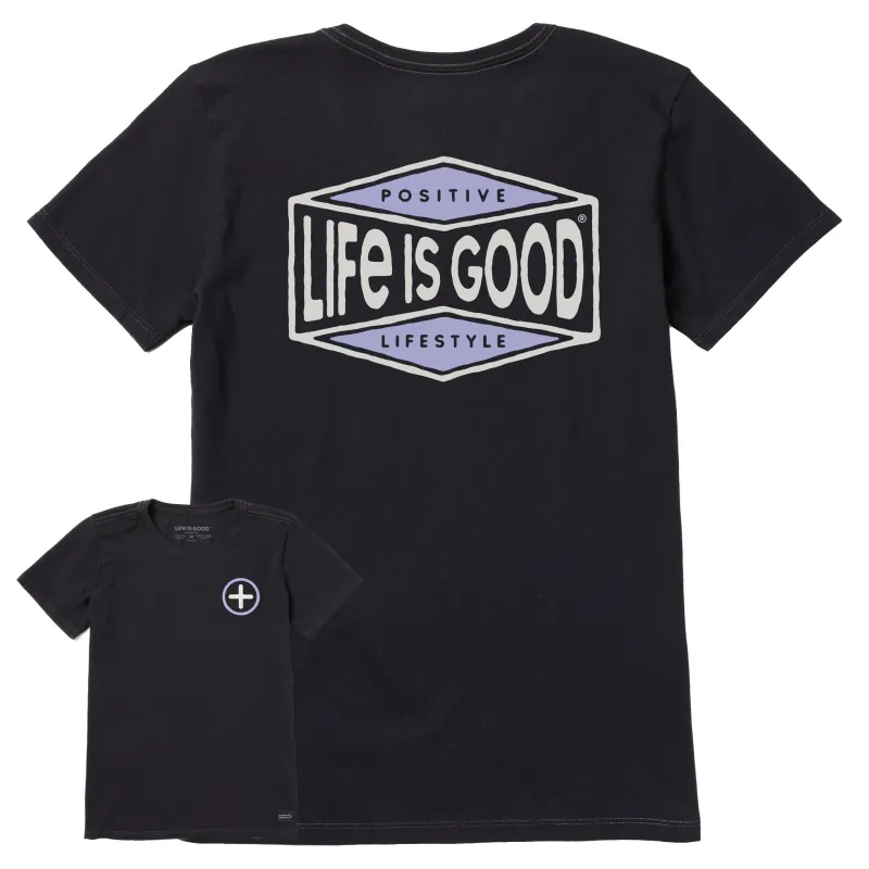 Women's Positive Lifestyle Hexagon Short Sleeve Tee made by Life is Good