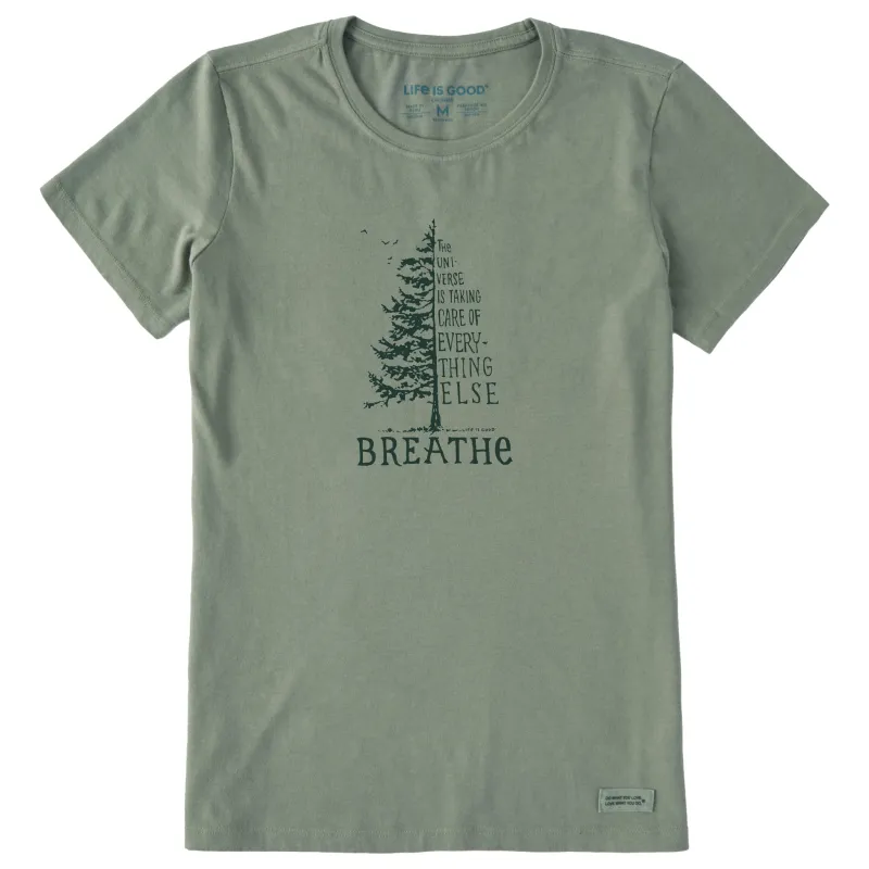 Women's Breathe Tree Short Sleeve Crusher Tee sold by Life is Good
