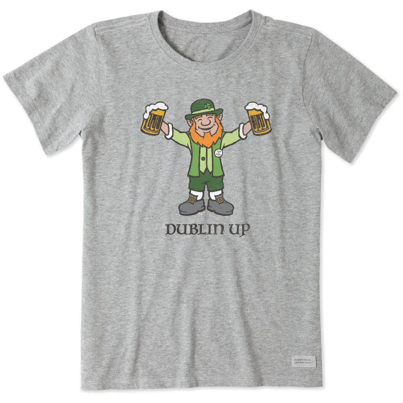 Women's Dublin Up Short Sleeve Crusher Tee sold by Life is Good