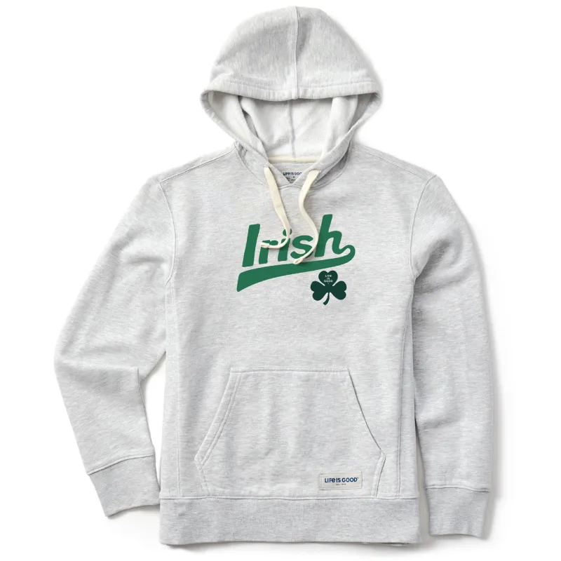 Women's Ballyard Irish Clover Simply True Fleece Hoodie sold by Life is Good