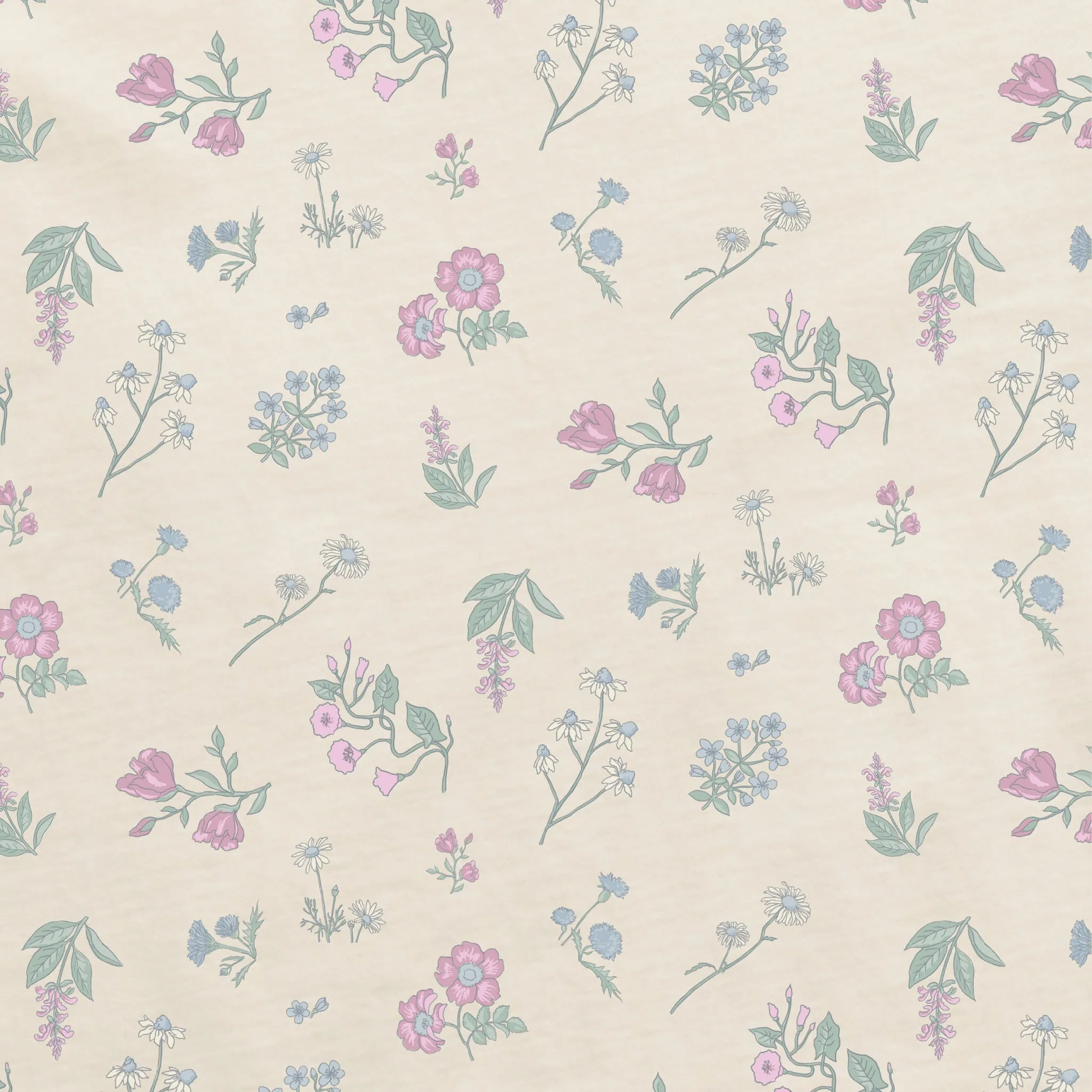 Women's Botanical Wildflower Pattern Crusher-LITE Easy Vee sold by Life is Good product image thumbnail 2