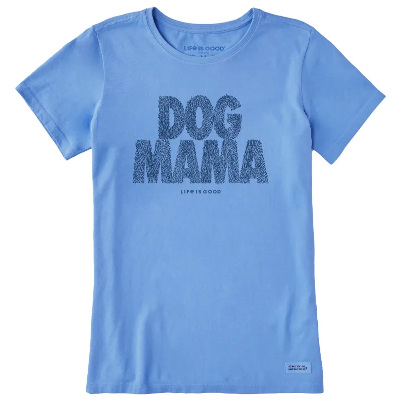 Women's Dog Mama Fur Short Sleeve Tee sold by Life is Good