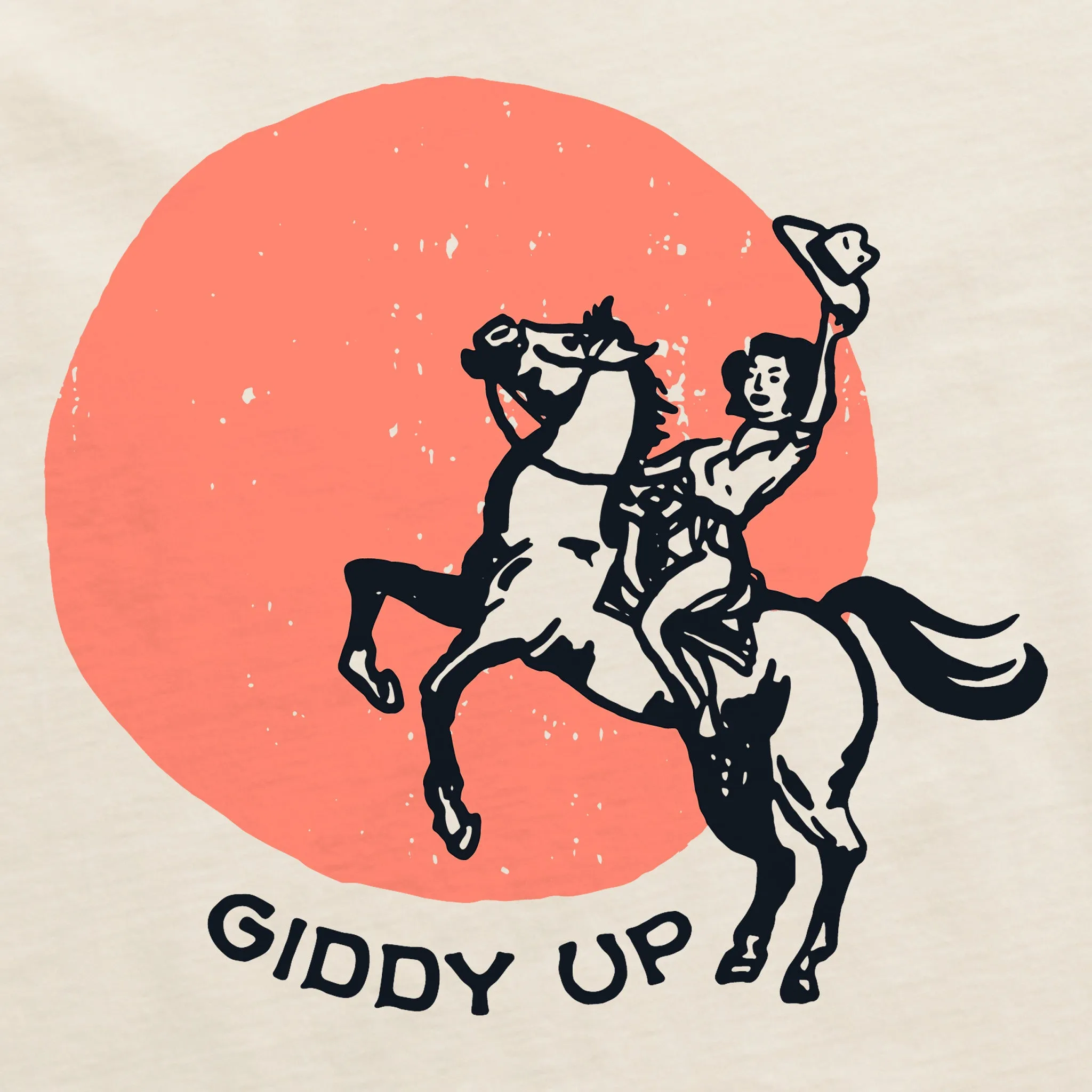 Women's Giddy Up Cowgirl Short Sleeve Crusher Boxy Tee sold by Life is Good product image thumbnail 2