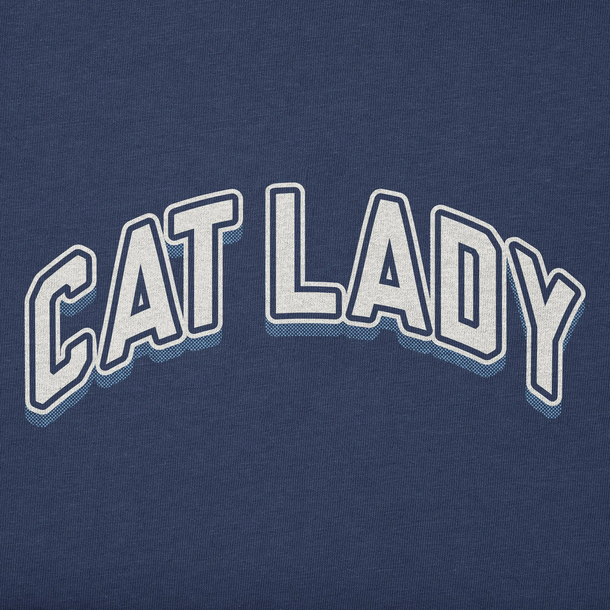 Women's Cat Lady Arch Simply True Fleece Hoodie sold by Life is Good product image thumbnail 2