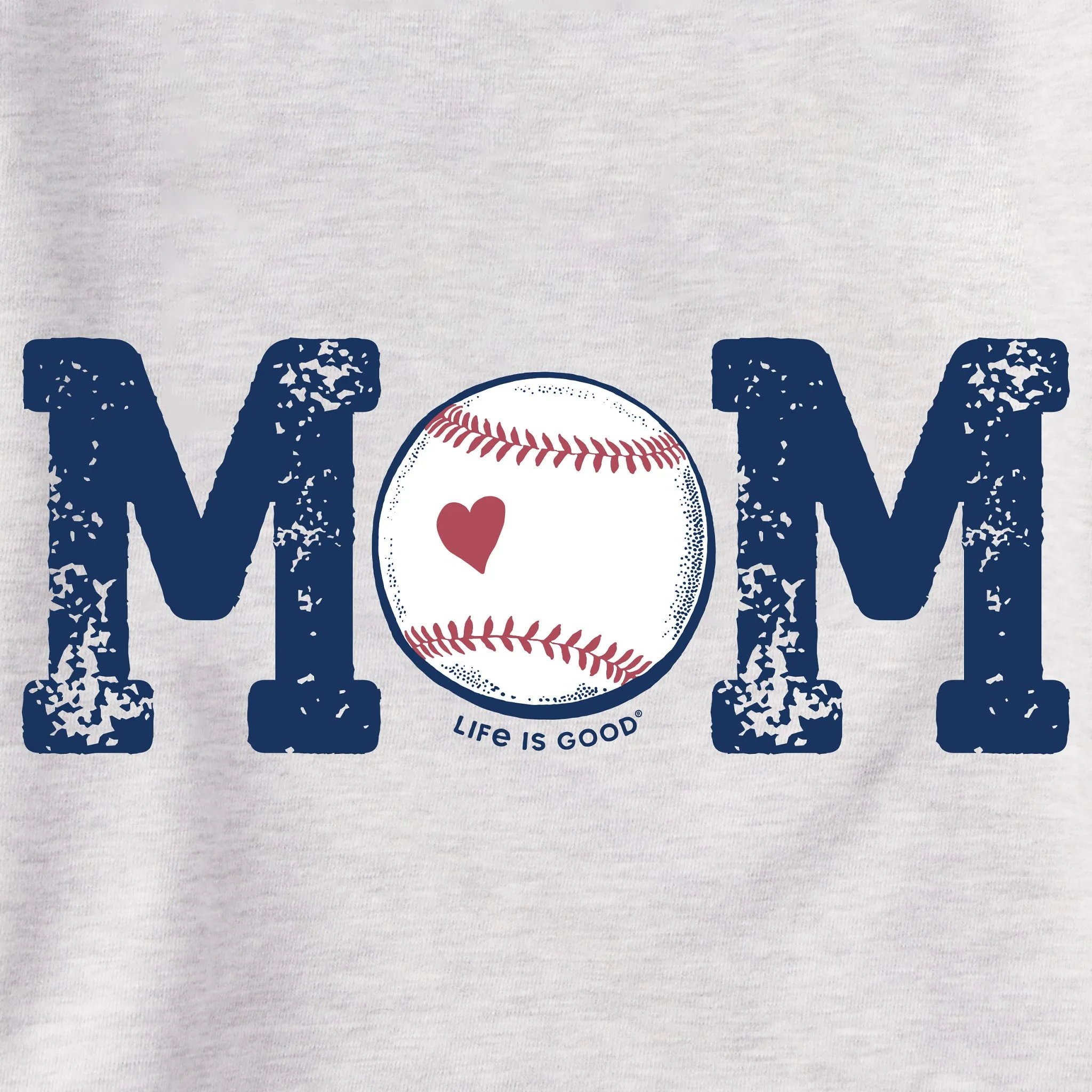 Women's Baseball Mom Simply True Fleece Hoodie sold by Life is Good product image thumbnail 2