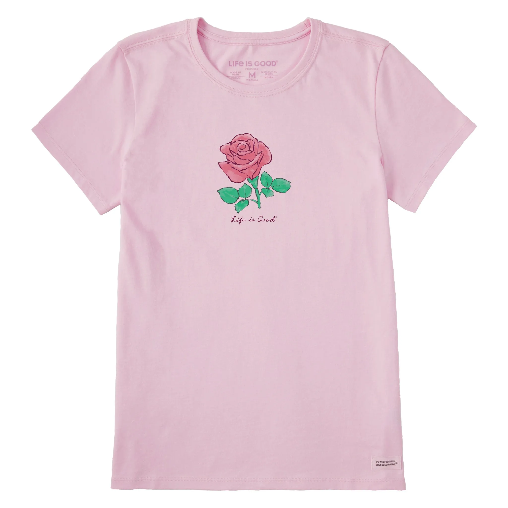 Women's Beautiful Rose Short Sleeve Tee sold by Life is Good product image thumbnail 5