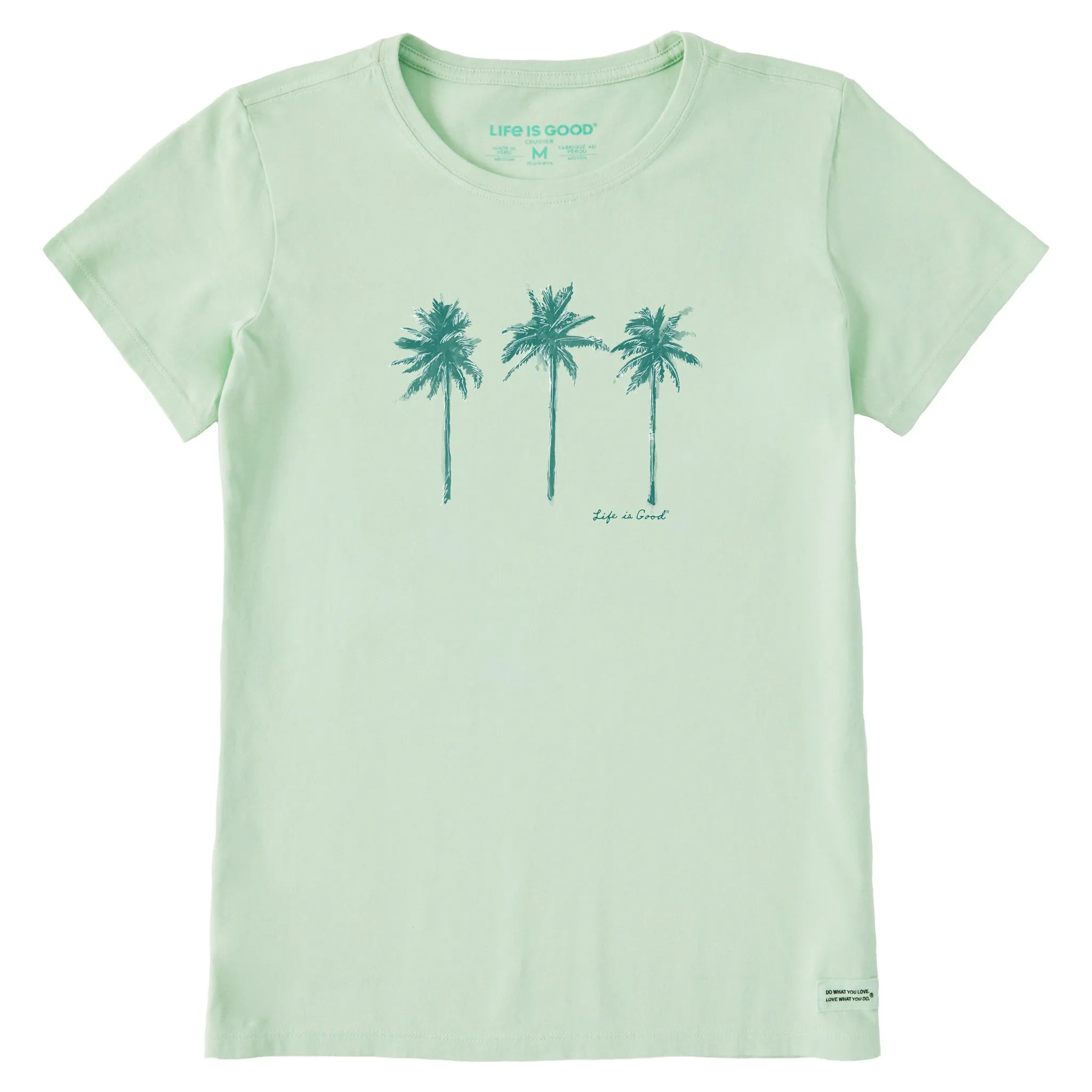 Women's Palm Trio Short Sleeve Crusher-LITE Tee sold by Life is Good