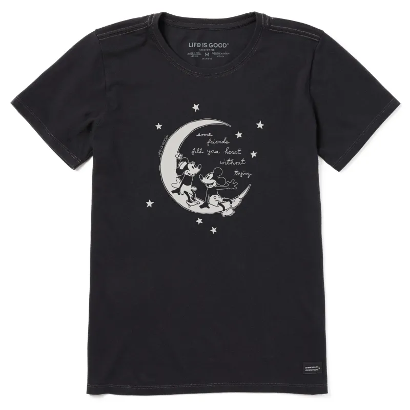 Women's Willie Fill Your Heart Moon Short Sleeve Tee sold by Life is Good