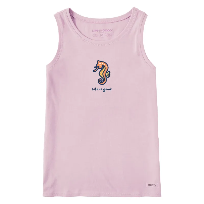 Women's Sea Horse Crusher Tank sold by Life is Good