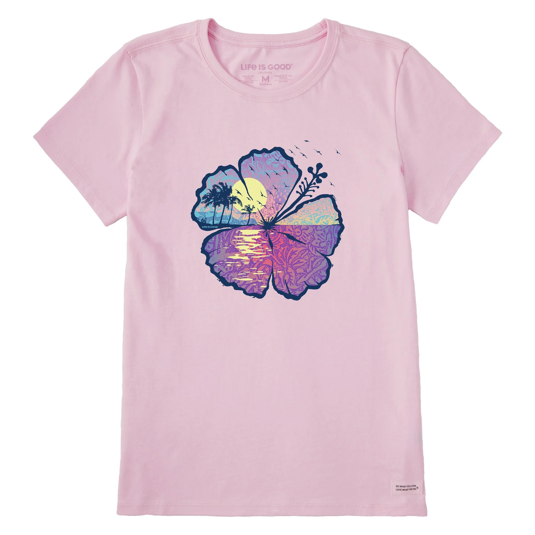 Women's Hibiscus-scape Short Sleeve Tee sold by Life is Good product image thumbnail 5