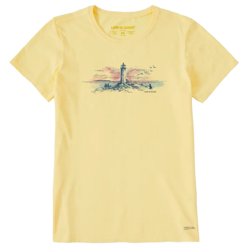 Women's Lighthouse Vista Short Sleeve Tee sold by Life is Good
