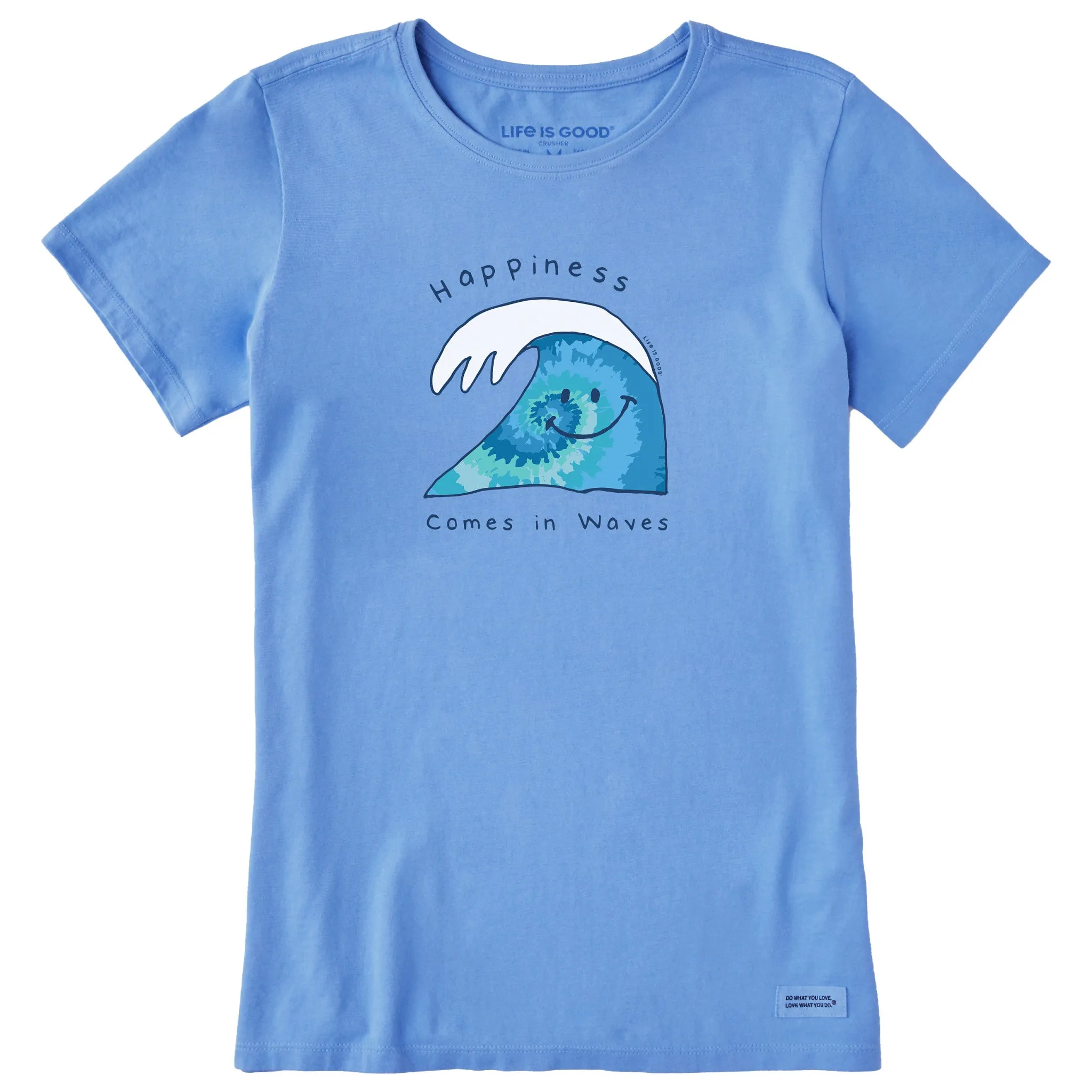 Women's Tie Dye Wave Short Sleeve Tee sold by Life is Good product image thumbnail 3