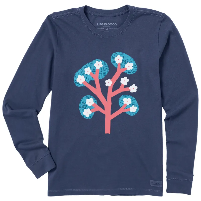 Women's Tree Blossom Long Sleeve Crusher Tee made by Life is Good