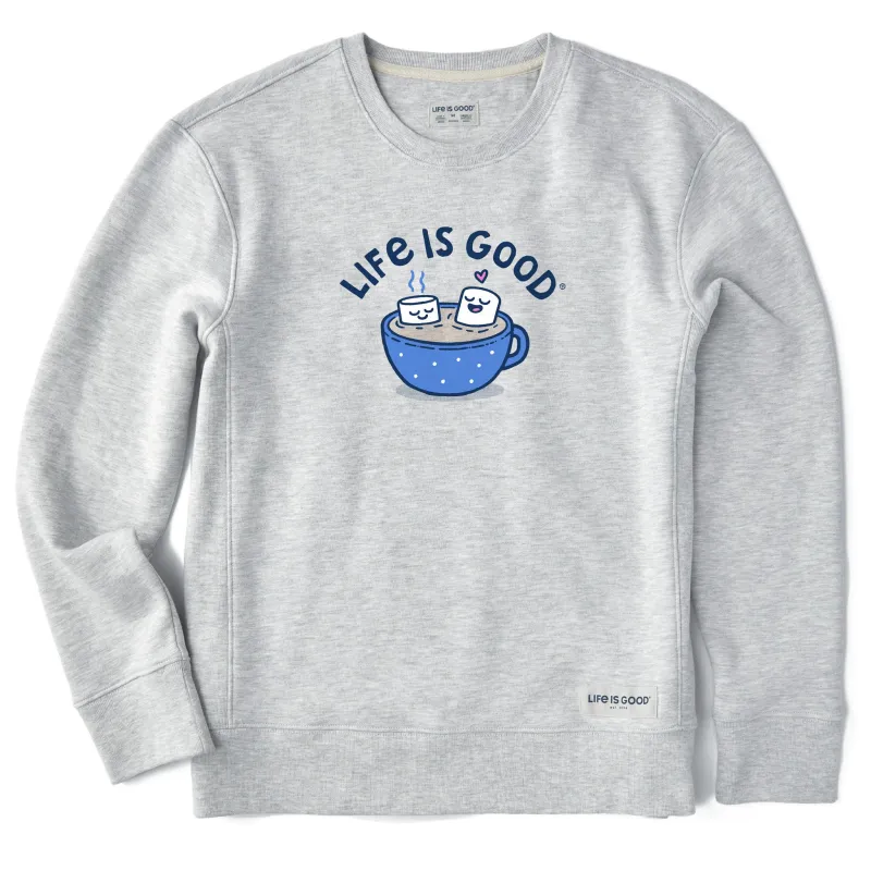 Women's Cocoa Time Simply True Crew sold by Life is Good