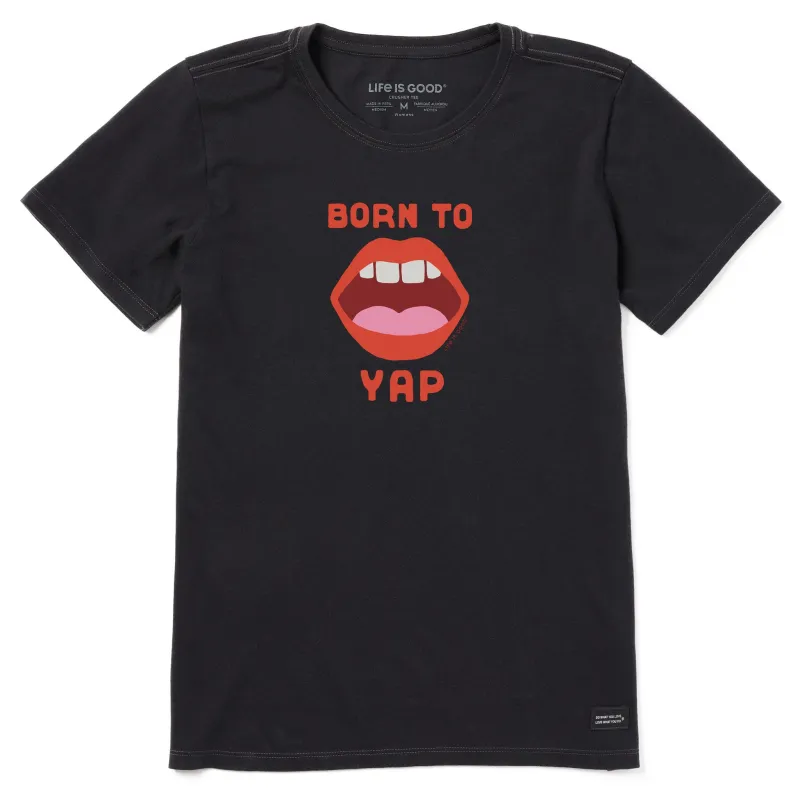 Women's Born to Yap Short Sleeve Tee sold by Life is Good