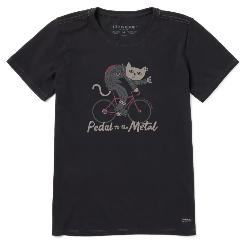 Women's Pedal to the Metal Short Sleeve Crusher Tee sold by Life is Good