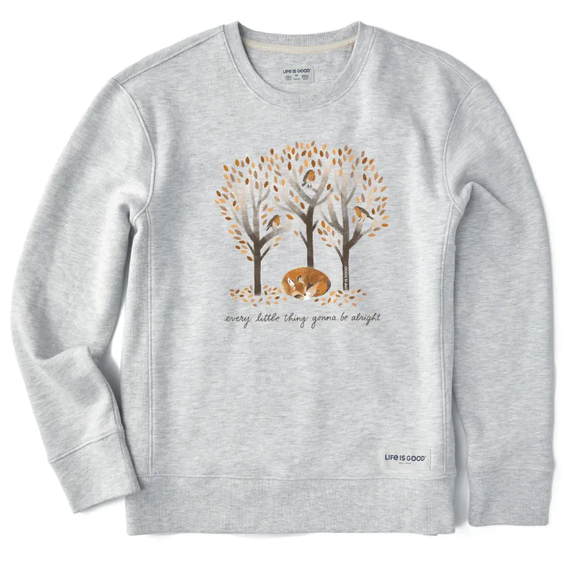 Women's Every Little Thing Fox Simply True Crew sold by Life is Good