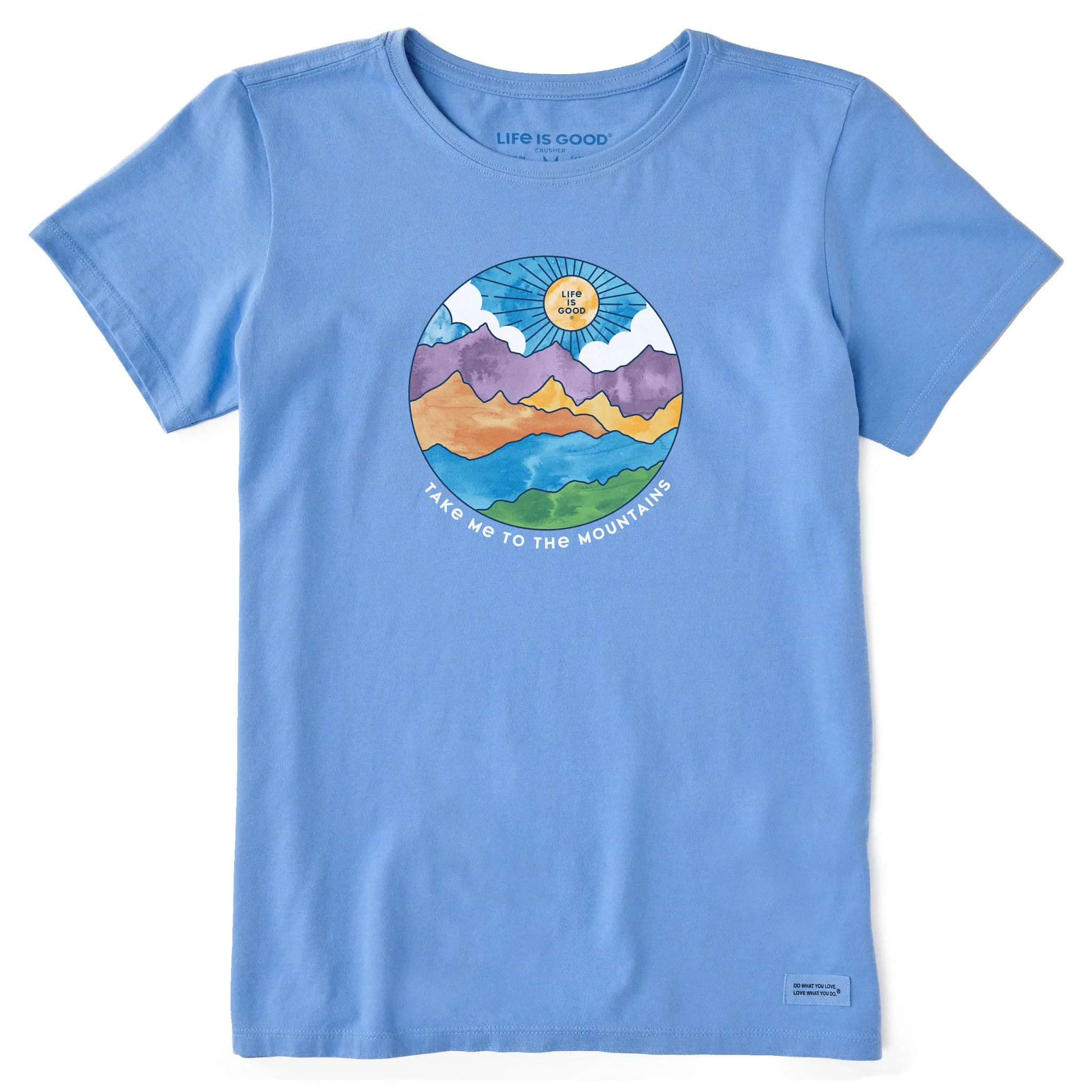 Women's Take Me to the Mountains Short Sleeve Tee sold by Life is Good product image thumbnail 3