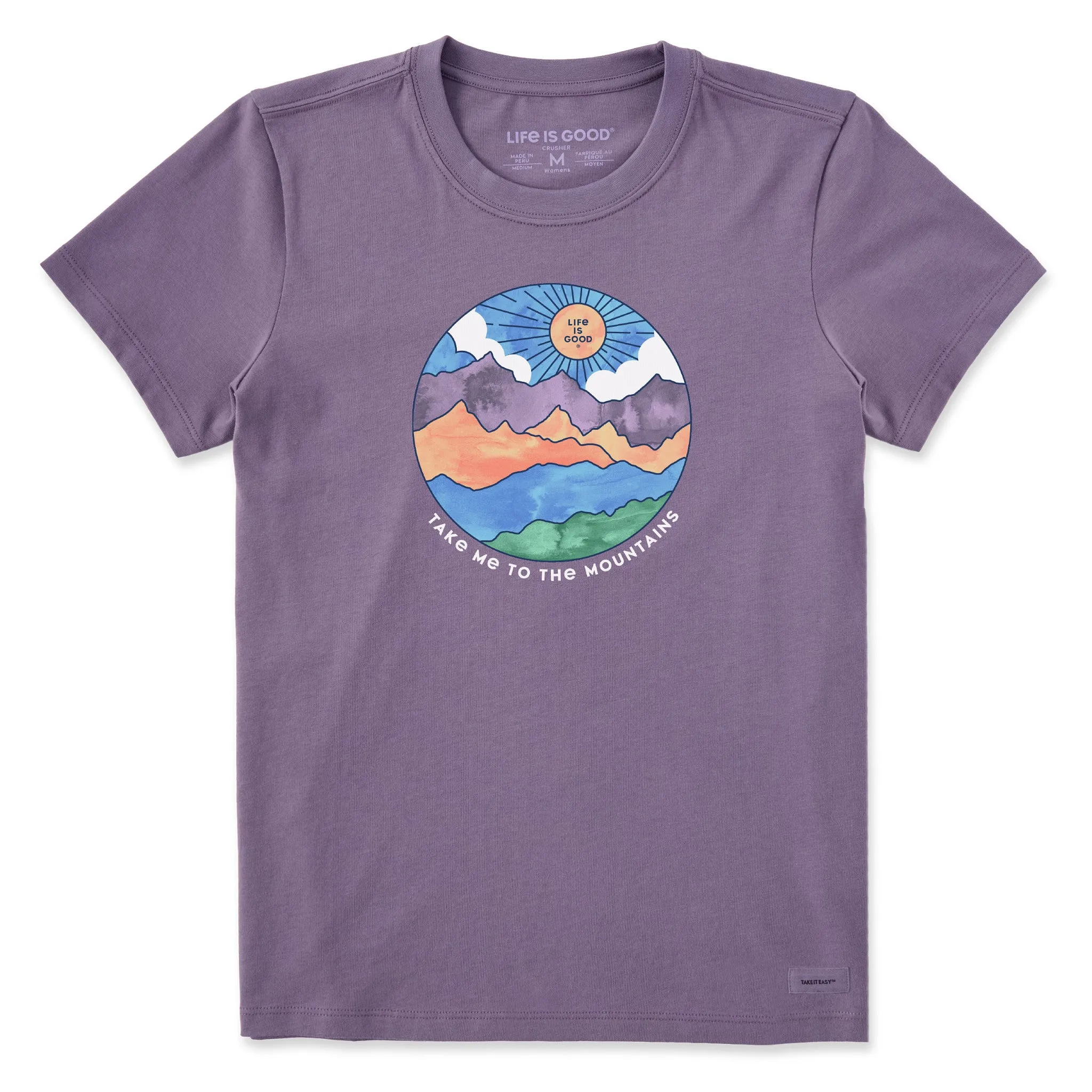 Women's Take Me to the Mountains Short Sleeve Tee sold by Life is Good product image thumbnail 5
