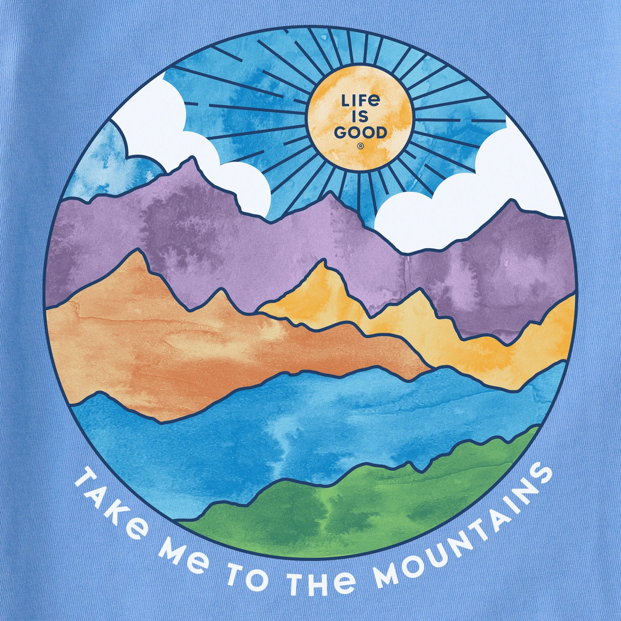 Women's Take Me to the Mountains Short Sleeve Tee sold by Life is Good product image thumbnail 4
