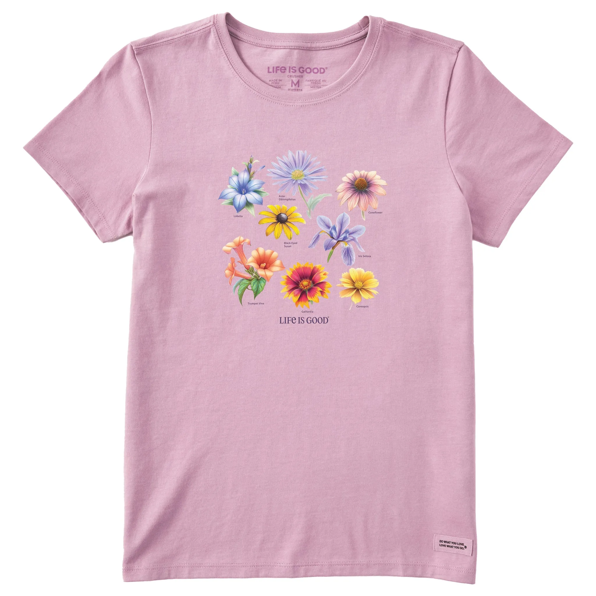 Women's Antique Native Flowers Short Sleeve Tee sold by Life is Good