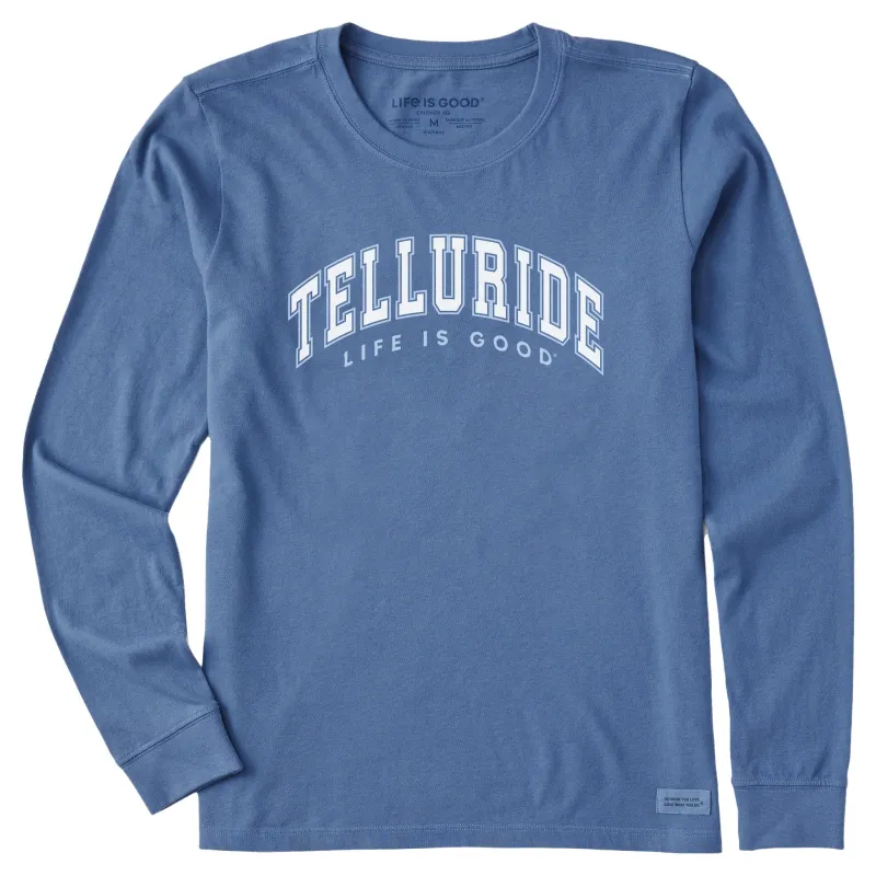 Women's Telluride Arch Long Sleeve Crusher Tee made by Life is Good